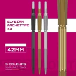 varf darts target Swiss Point Elysian Archetype 43, auriu 42mm