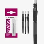 Varf darts target Swiss Point Elysian Archetype 43, negru 30mm