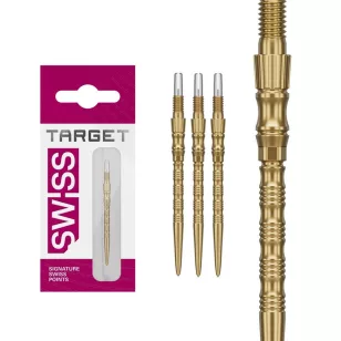 Varf darts Target Swiss Point TRB, auriu 35mm