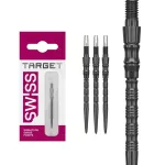Varf darts Target Swiss Point TRB, negru 35mm