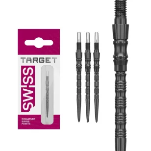 Varf darts Target Swiss Point TRB, negru 35mm