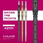 Varf darts Target Swiss Point TRB, negru 42mm