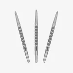 Varf darts steel target Swiss Point FLT, argintiu 30mm