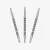 Varf darts steel target Swiss Point FLT, argintiu 30mm