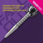 Varf darts steel target Swiss Point FLT, argintiu 30mm