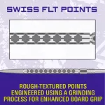 Varf darts Target Swiss Point FLT, argintiu 42mm