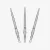 varf darts target Swiss Point Chrono Swiss Storm, argintiu 30mm