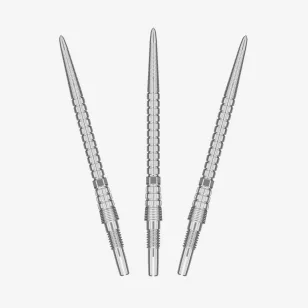   Varf darts Target Swiss Point Chrono Swiss Storm, argintiu 35mm