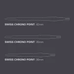 Varf darts steel Target Swiss Point Chrono Swiss Storm, ezüst 42mm