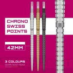 Varf darts steel Target Swiss Point Chrono Swiss Storm, ezüst 42mm
