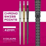 Varf darts Target Swiss Point Chrono Swiss Storm, negru 42mm