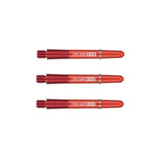 Tija Darts Target Pro Grip Evo AL, Rosu, scurt, 34mm