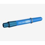 Tija darts lunga Target Pro Grip Evo AL, aluminiu, albastra, 48mm