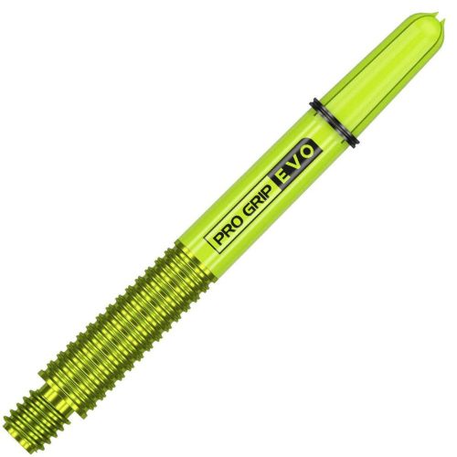 Tija darts lunga Target Pro Grip Evo AL, aluminiu, verde, 48mm