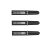 Darts top Target Pro Grip Evo AL, negru, pachet de 9 buc