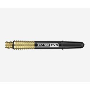 Tija darts Target Pro Grip Evo Aluminiu, auriu 42mm mediu