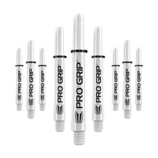 Tija darts mediu Target Pro Grip, alb 41 mm, pachet 9 bucati