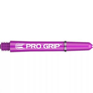Tija TARGET Pro Grip plastic, mov, mediu, pachet 9 bucati