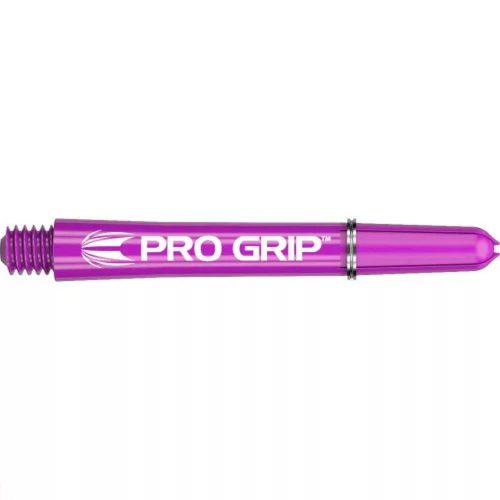 Tija TARGET Pro Grip plastic, mov, mediu, pachet 9 bucati