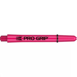 Tija  TARGET Pro Grip plastic, roz, lung, 9 buc