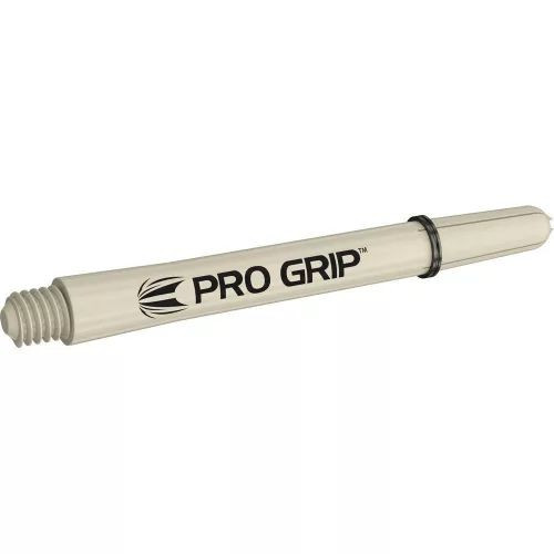 Tija Target Pro Grip plastic, bej, mediu, pachet 9 bucati