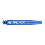 Tije darts Pro Grip Spin plastic, albastru mediu  9 buc