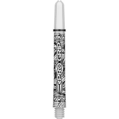 Tija TARGET Pro Grip Ink plastic, alb, scurt, pachet 9 bucati