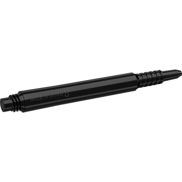 Tija darts Target 8 flight, negru, lung, 33mm