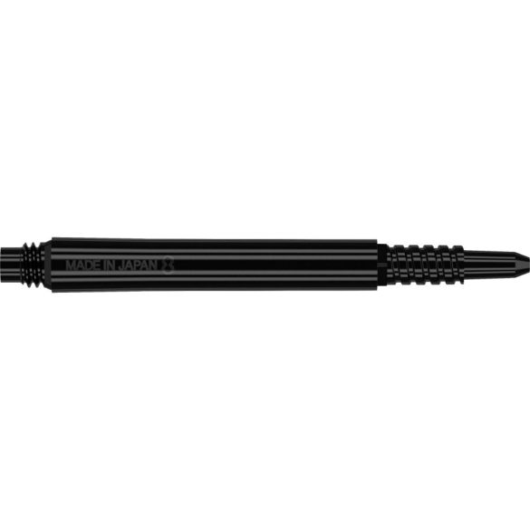 Tija darts Target 8 flight, negru, lung, 33mm