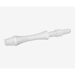 Tije darts Target 8flight Slim rotitor, alb 19mm, scurt