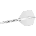 Fluturas si tija darts Target K-Flex transparent, fluturas tip no6 si tija medie