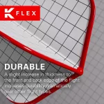 Fluturas si tija darts Target K-Flex transparent, fluturas tip no6 si tija medie