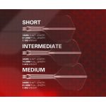 Fluturas si tija intr-o bucata Target K-Flex transparent, fluturas No6, tija lunga