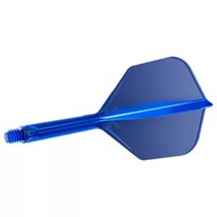 Fluturas si tija darts Target K-Flex albastru, no6 fluturas si tija medie