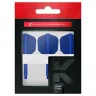 Fluturas si tija darts Target K-Flex albastru, no6 fluturas si tija medie