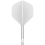 Fluturas si tija intr-o bucata Target K-Flex, alb, fluturas No2 si tija mediu