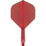 Fluturas si tija intr-o bucata Target K-Flex, rosu, fluturas No2 si tija scurta