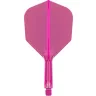Fluturas si tija Target K-Flex, roz neon, no6 fluturas si tija scurta