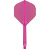 Fluturas si tija darts  Target K-Flex,roz neon, no2 fluturas si tija lunga