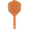 Fluturas si tija  Target K-Flex, portocaliu neon, no6 fluturas si tija medie