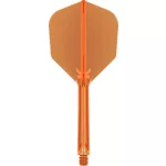 Fluturas si tija darts Target K-Flex,portocaliu neon, no6 fluturas si tija mediu