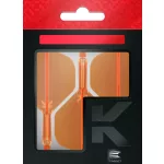 Fluturas si tija darts Target K-Flex, portocaliu neon, no2 fluturas si tija scurta
