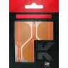 Fluturas si tija darts Target K-Flex, portocaliu neon, no2 fluturas si tija scurta