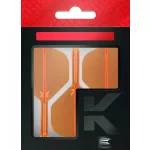 Fluturas si tija darts Target K-Flex, portocaliu neon, no2 fluturas si tija medie