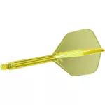Fluturas tija darts Target K-Flex,galben neon , no6 fluturas si tija lunga