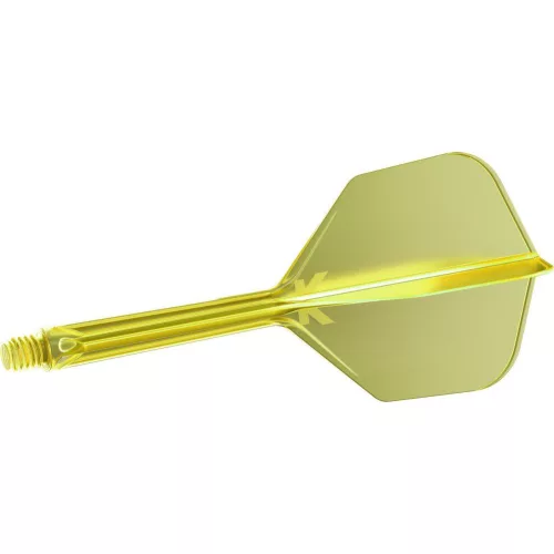 Fluturas tija darts Target K-Flex,galben neon , no6 fluturas si tija lunga