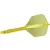 Fluturas tija darts Target K-Flex,galben neon , no6 fluturas si tija lunga
