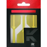 Fluturas tija darts Target K-Flex,galben neon , no6 fluturas si tija lunga