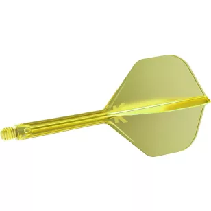 Fluturas si tija darts Target K-Flex, galben neon  no2 fluturas si tija darts lunga