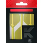 Fluturas si tija darts Target K-Flex, galben neon  no2 fluturas si tija darts lunga